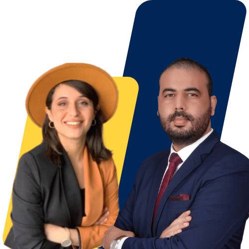 Sarah Bekri et Bilel Mhirsi